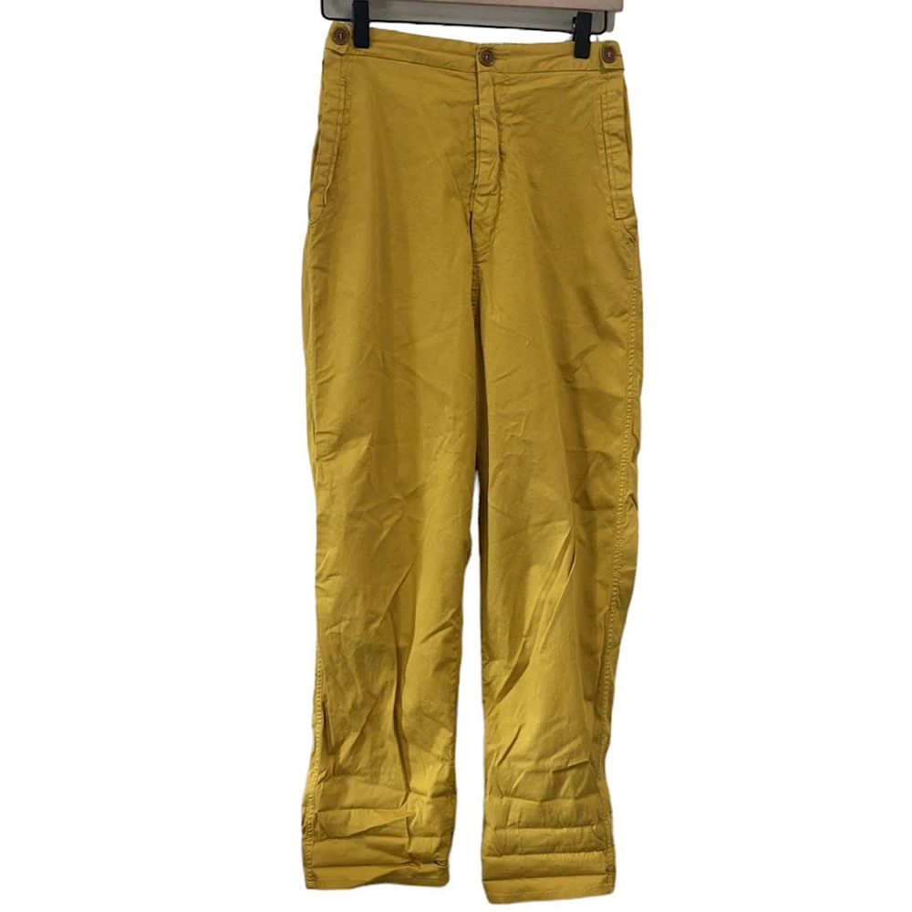 HENRIK VIBSKOV The Bathtub Observer Women’s Yellow Mustard Size Small Pants